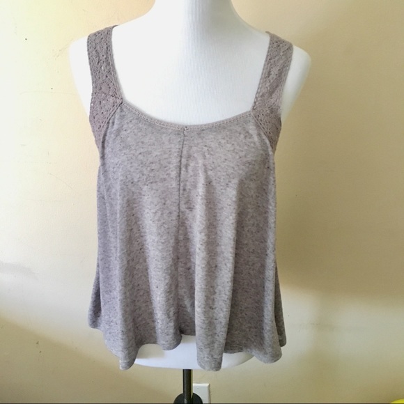 NEW AEROPOSTALE Grey Sleeveless Top - Picture 2 of 6